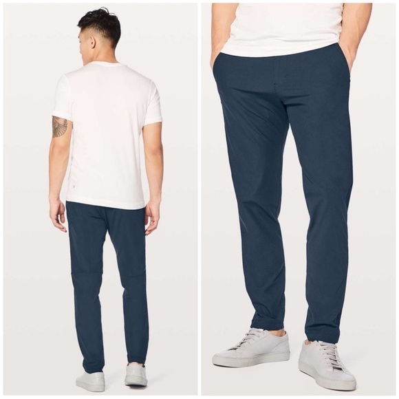 Lululemon Men's Commission Pant Slim True Navy Sz 34 - Picture 12 of 12